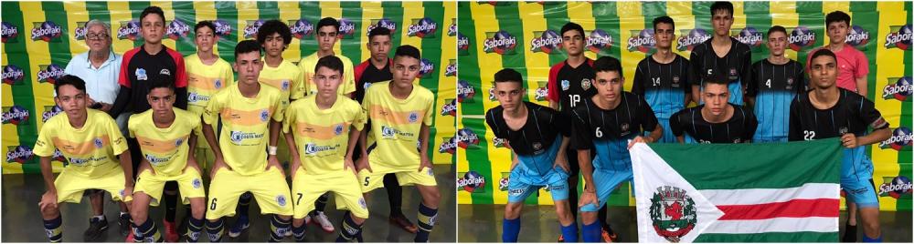 Garotada dos ‘Atletas do Futuro’ estiveram em Goiás onde participaram da 8ª Copa Saboraki de Futsal 