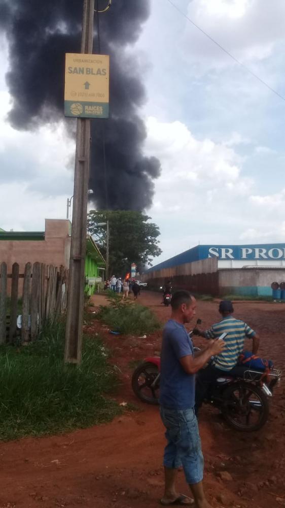 Helicóptero que retornava de operação cai em Pedro Juan Caballero