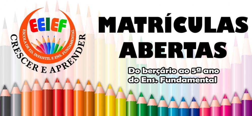 Escola Particular Crescer e Aprender abre matriculas para o ano letivo de 2020 