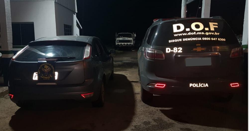 Carro roubado nesta terça-feira em SP é recuperado no mesmo dia pelo DOF