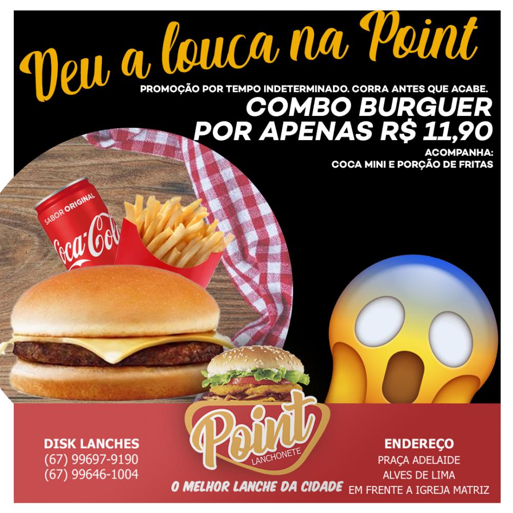 Deu a louca na Point em Deodápolis. Confira as promoções especiais da lanchonete 