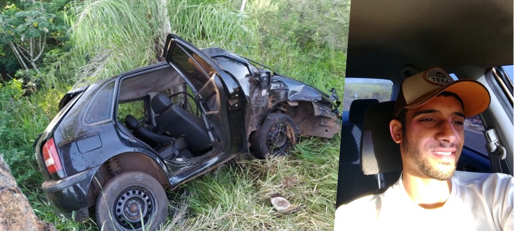 Jovem de Deodápolis perdeu a vida em grave acidente na BR 376 entre Glória e Deodápolis