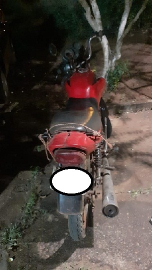 Durante rondas da PM, homem foi detido pilotando moto adulterada em Porto Vilma