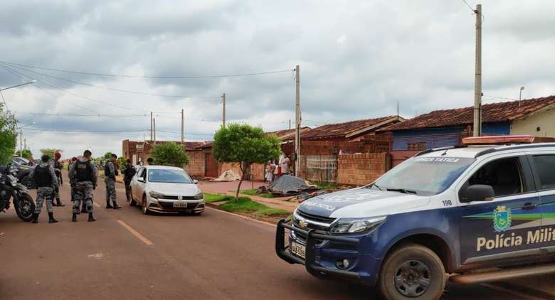 O confronto aconteceu no bairro Deoclécio Artuzzi - Crédito: Adilson Domingues 