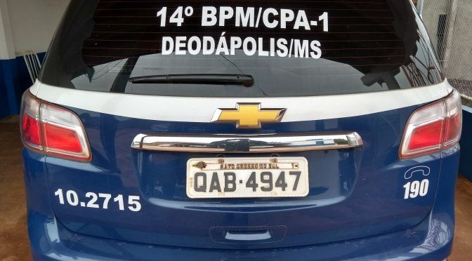 PM flagrou grupo de motociclistas praticando direção perigosa no centro de Deodápolis 