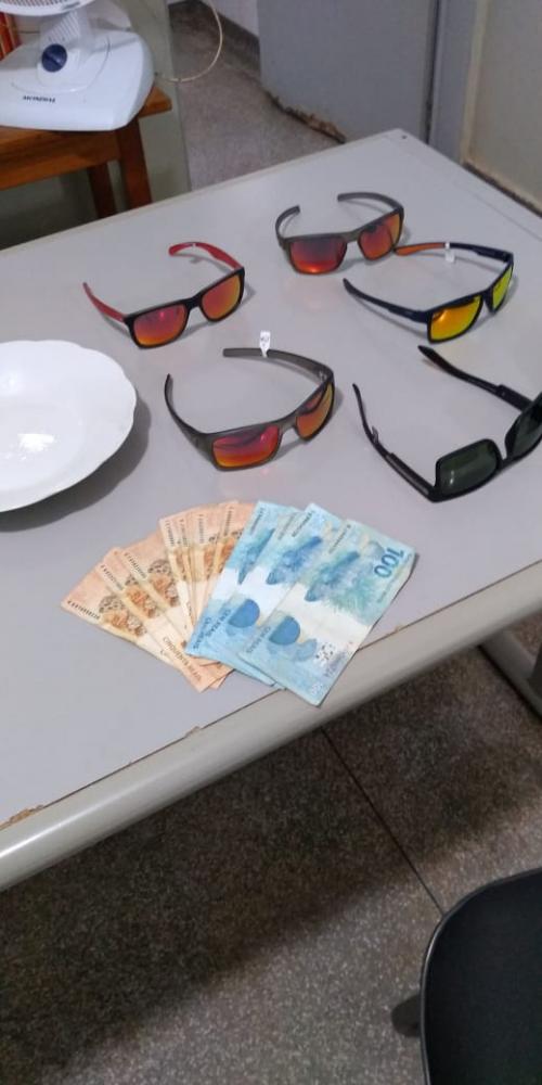 Após furtar Ótica no centro de Deodápolis, bandido foi preso e acabou levando a cadeia 3 traficantes