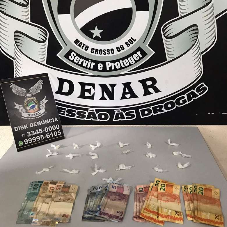 Drogas apreendidas na Capital - Crédito: Divulgação 