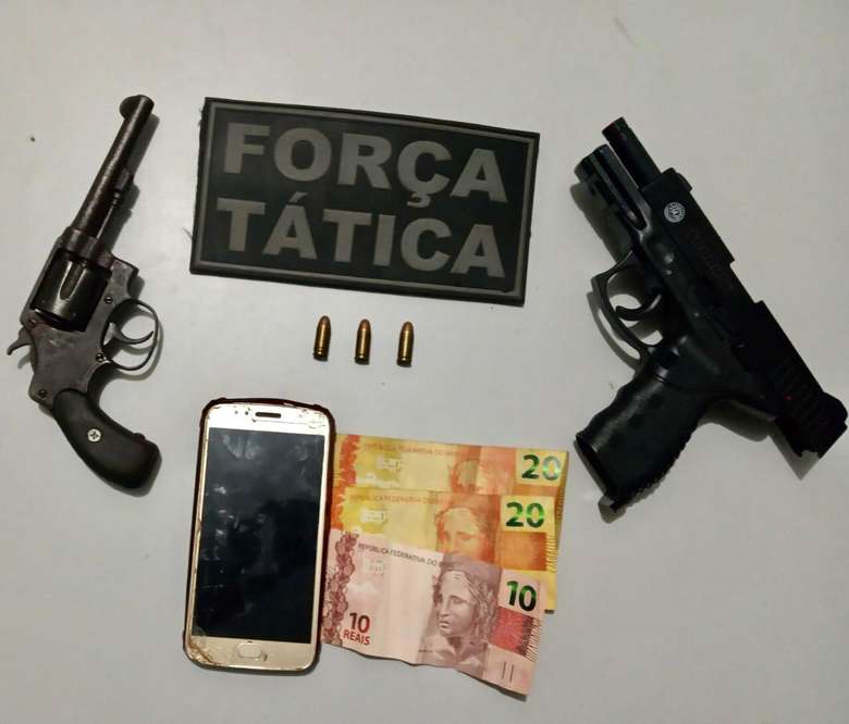 Material encontrado com os infratores - Crédito: Divulgação 