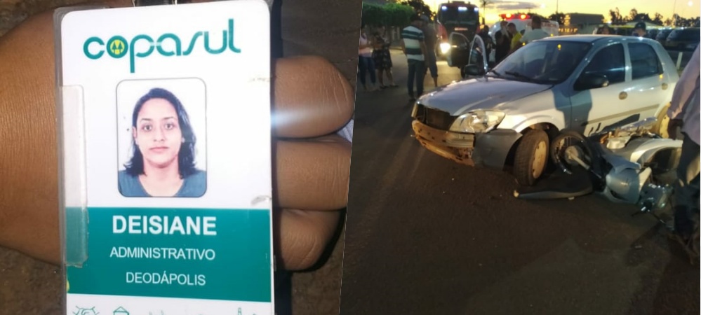 Jovem de 28 anos perdeu a vida em grave acidente em Deodápolis na saída para Lagoa Bonita 
