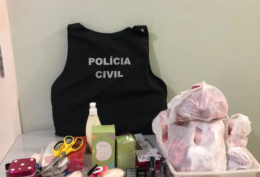 Polícia Civil elucida vários furtos ocorridos nos últimos dia e prende autor em flagrante em Jateí 