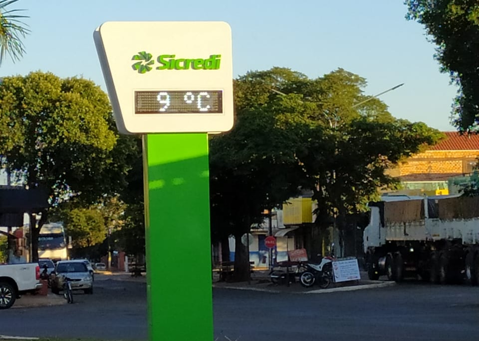 Onda de frio deve permanecer em Deodápolis até sábado segundo o Climatempo 