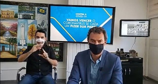 Marquinhos Trad anuncia novas medidas contra o coronavírus (Foto: Redes Sociais)