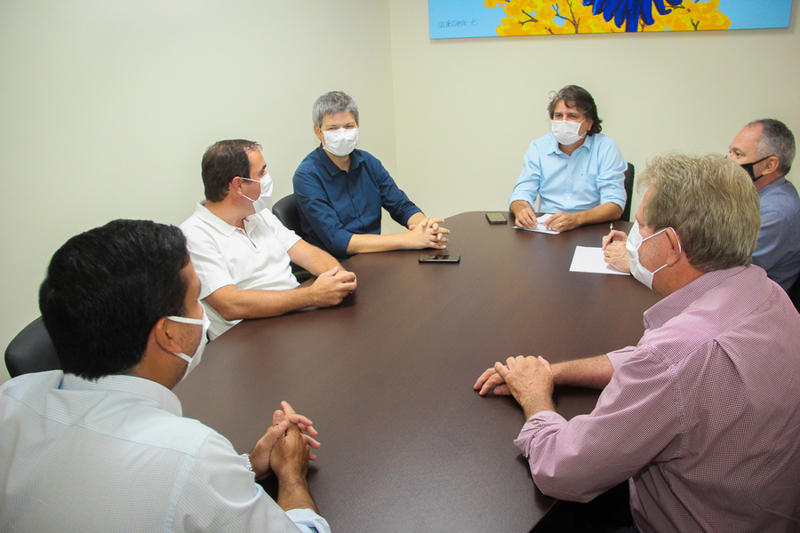 Caravina durante reunião com diretoria da Assomasul - Foto: Edson Ribeiro