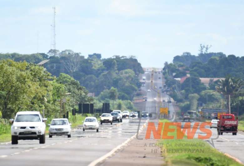 Feriado de Natal terminou sem óbitos nas BR's que cortam o Mato Grosso do Sul - Crédito: Hedio Fazan/Dourados News