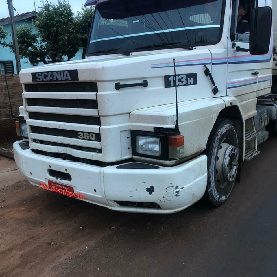 Após denúncias, homem foi preso dirigindo carreta embriagado em Deodápolis 