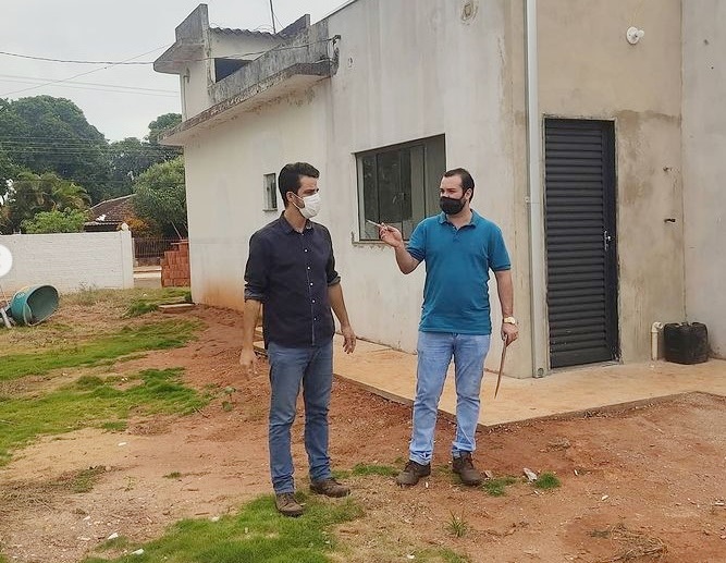 Em visita a obra do ESF de Porto Vilma, Secretário de Saúde Jean Gomes destacou investimentos nos distritos