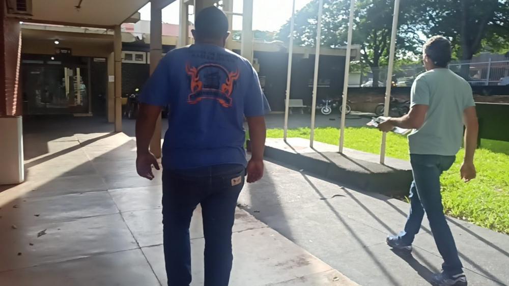 Saulo Henrique, suspeito do crime, presta depoimento nesta sexta; Foto: Sidnei Bronka/Ligado Na Notícia