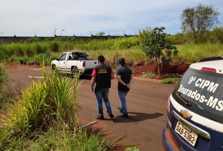 Após ser ferida na cabeça, vítima foi levada na própria caminhonete ao local onde levou 16 tiros - Crédito: Osvado Duarte/Dourados News/Arquivo 