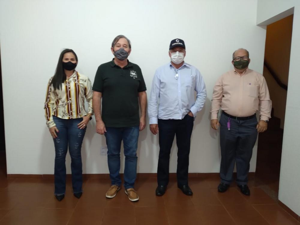Deputado Antônio Vaz recebeu da Vereadora Aninha pedido de 4 motos 0KM para a atenção básica de saúde