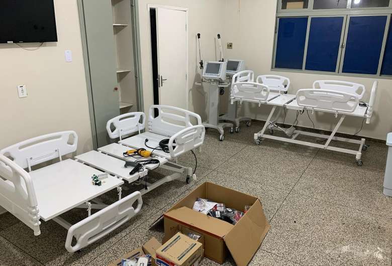 Ordem judicial estabelece prazo de 24 horas para ativação em Dourados dos leitos de UTI adulto que foram habilitados e reclassificados para atendimento Covid-19 - Crédito: Arquivo / Dourados News 
