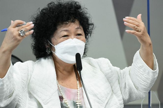 Médica defende cloroquina durante sabatina na CPI da Pandemia