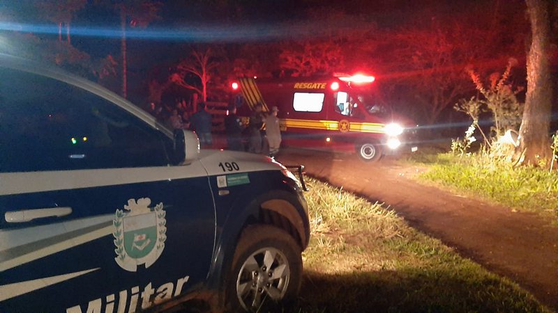 Evandro morreu no local (Midiamax)