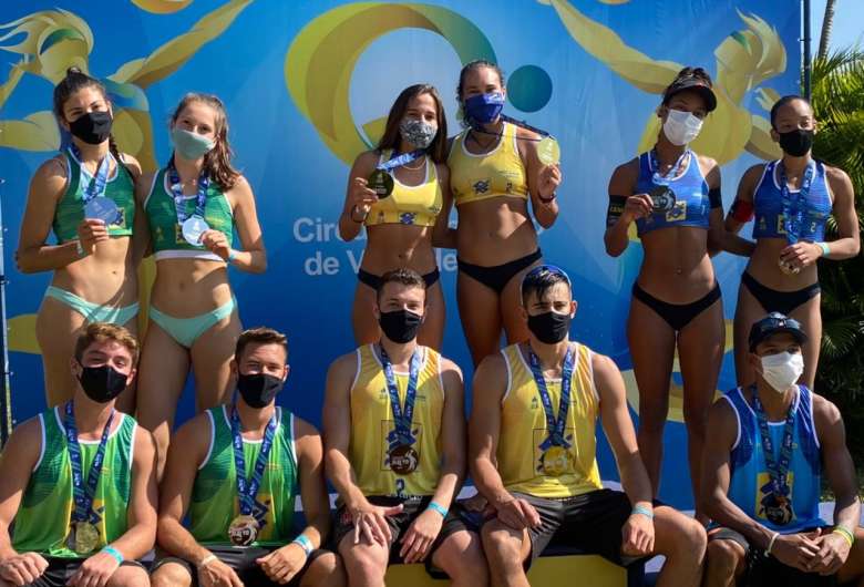 Dupla de MS é campeã brasileira Sub-19 de Vôlei de Praia