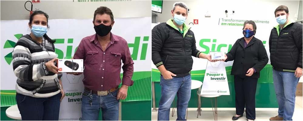 Sicredi Centro-Sul MS sorteia mais 2 prêmios para associados de Deodápolis-MS