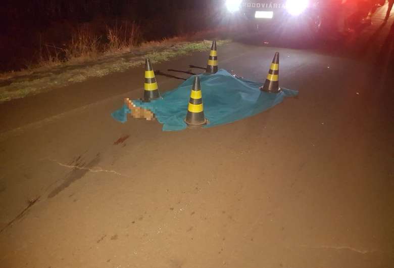 O acidente com morte aconteceu em rodovia estadual entre Dourados e Deodápolis - Crédito: Divulgação 