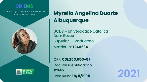 Todos os estudantes do MS terão Carteirinha Digital