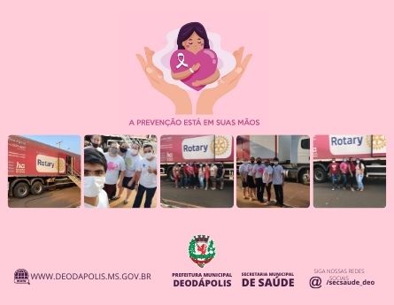 Em Deodápolis, carreta do ‘Hospital do Amor’ realizou 407 exames entre os dias 20 e 24/09