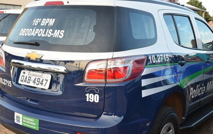 Homem foi detido em Deodápolis após esposa dar entrada em hospital após ser agredida com facão