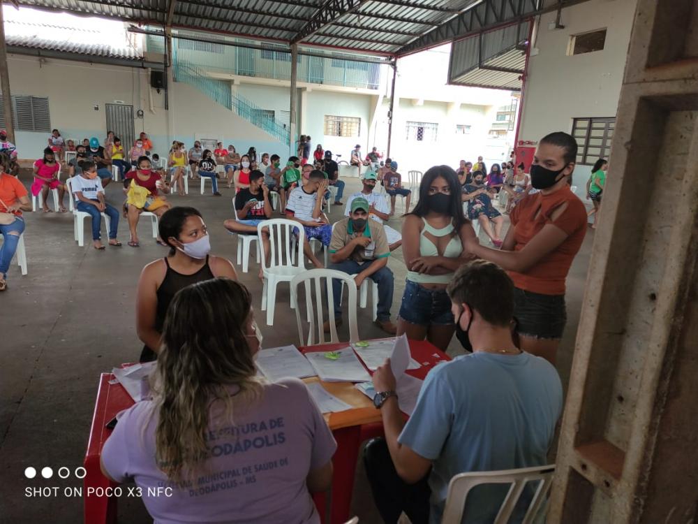 A partir desta quarta (27/10) saúde vacinará população que ainda não tomou a segunda dose de vacina contra a Covid-19 