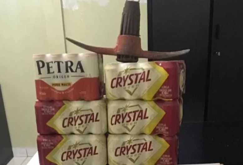 Produtos recuperados durante a ação - Crédito: Divulgação