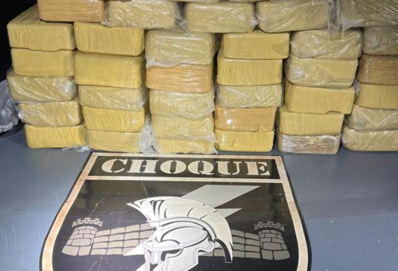 Cocaína foi apreendida com assessor de vereador na Capital - Crédito: Divulgação/BPM 