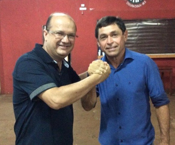 Barbosinha com Ivam Nunes: Compromisso de trabalho para fazer Douradina avançar mais