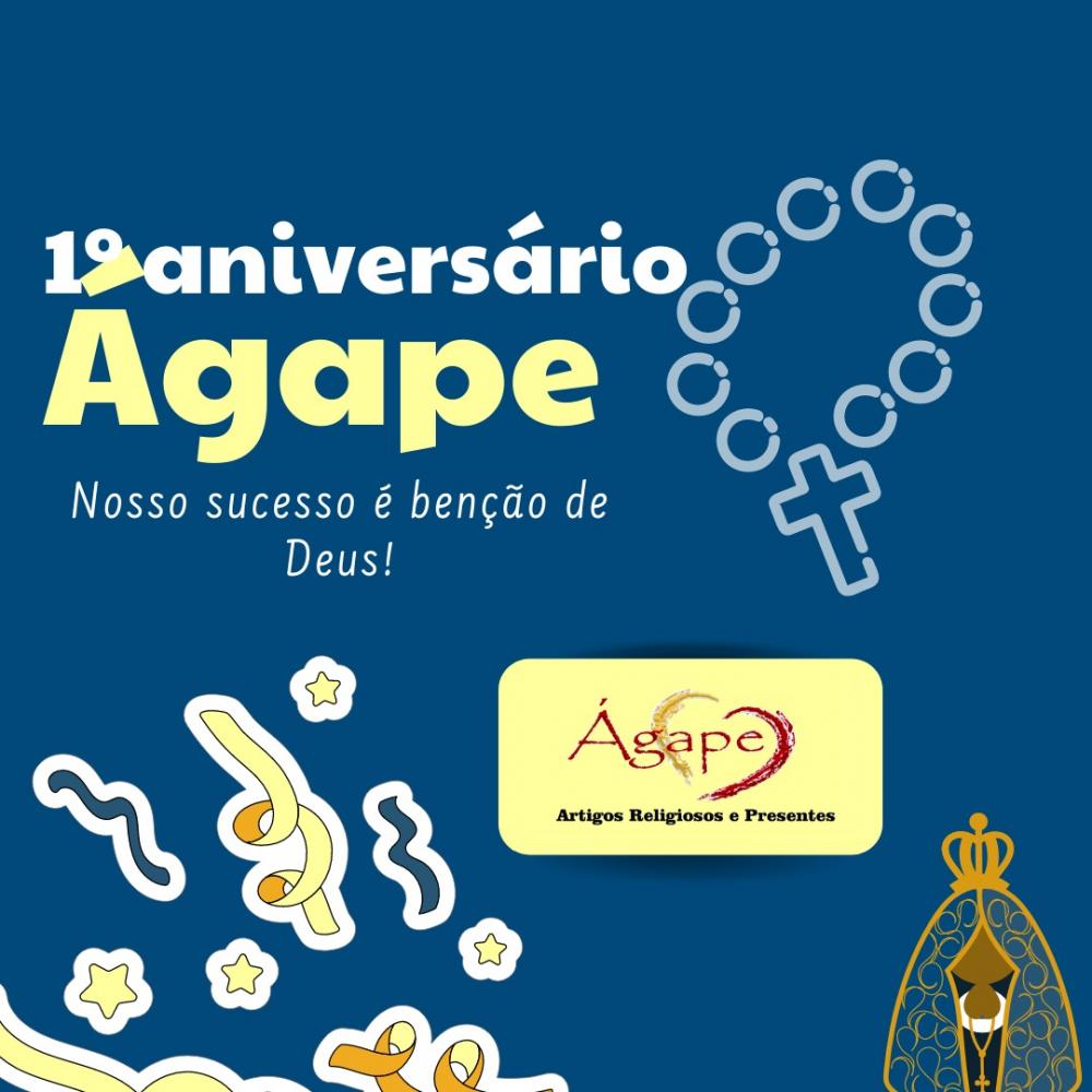 Neste mês de fevereiro, a Loja Ágape completa 1 ano com uma ‘superpromoção’ em Deodápolis