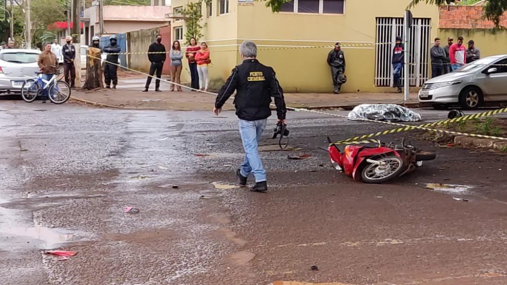 Quinta vítima fatal do trânsito de Dourados (Imagem: Adilson Domingos)