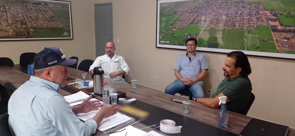 Deodápolis recebeu a visita do ex-Diretor Presidente da Fundesporte Marcelo Miranda
