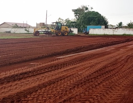 Prefeito Valdir Sartor dá ordem de serviço para construção da Quadra de Futebol de grama Sintética em Deodápolis 