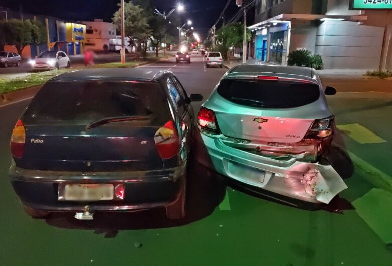 Um dos acidentes ocorrido no final de semana - Crédito: Divulgação GMD 