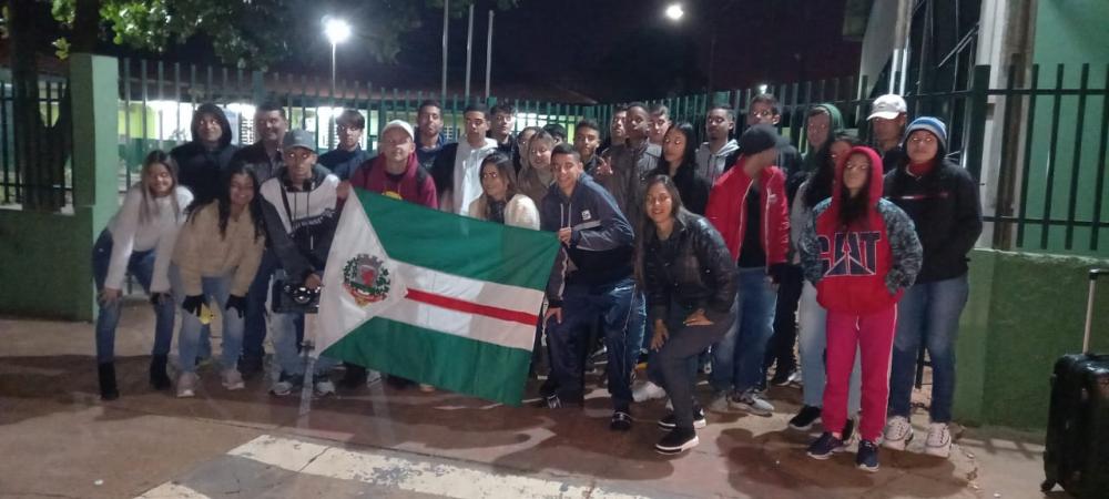 Delegação de Deodápolis participa na capital dos jogos escolares promovidos pela Fundesporte