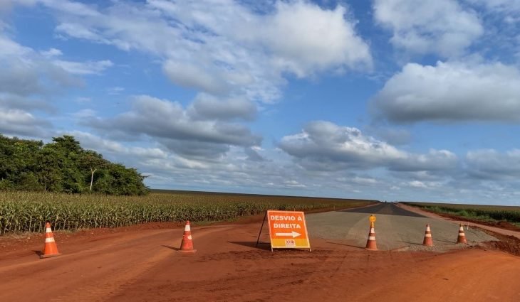A primeira etapa terá 30,8 km de pavimentação (foto: Divulgação/GovernoMS)