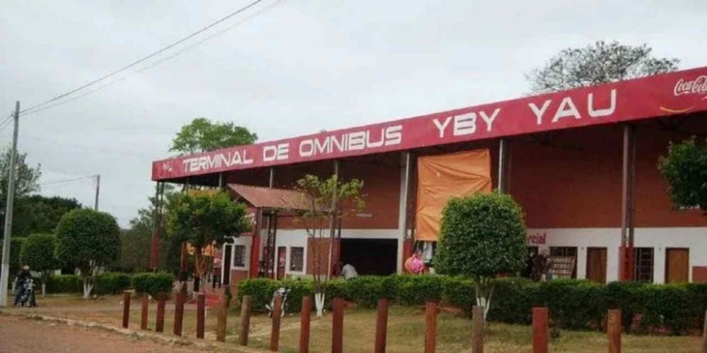 Crime aconteceu em 30 de junho de 2022, no erminal rodoviário de Yby Yaú; Foto: Divulgação