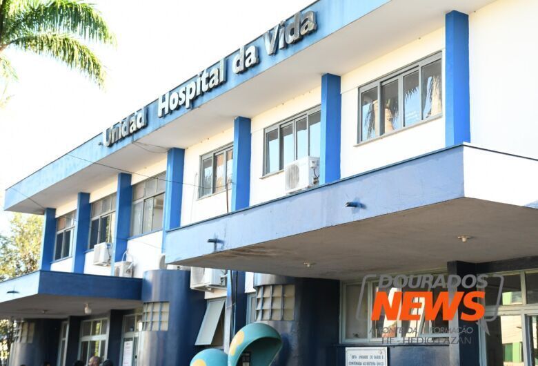 Ele foi resgatado pelo Samu e levado ao Hospital da Vida - Crédito: Hedio Fazan/Dourados News/Arquivo