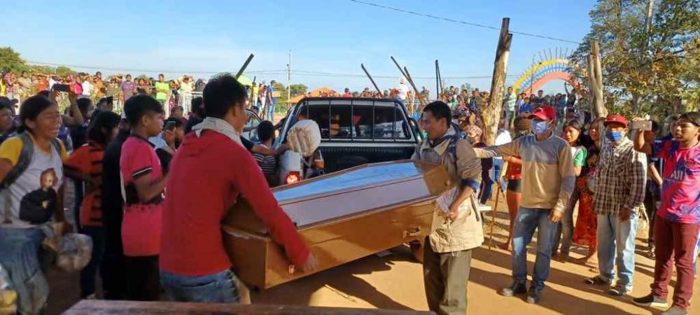 Confronto entre indígenas e policiais resultou na morte de Vito Fernandes, de 42 anos; Foto: Marcos Morandi
