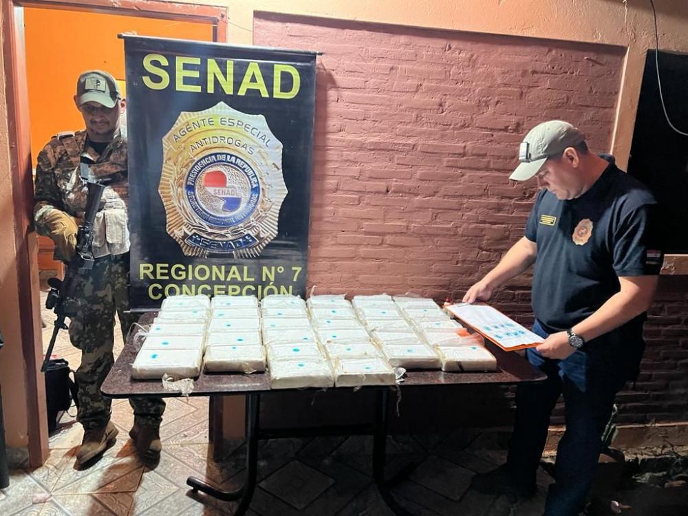 Droga foi avaliada em US$ 700 mil dólares; Foto: Divulgação/Senad