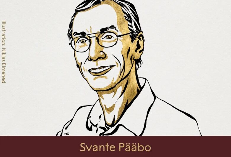 Svante Pääbo, ganhador do Nobel de 2022 de Medicina. - Crédito: Nobel Institute