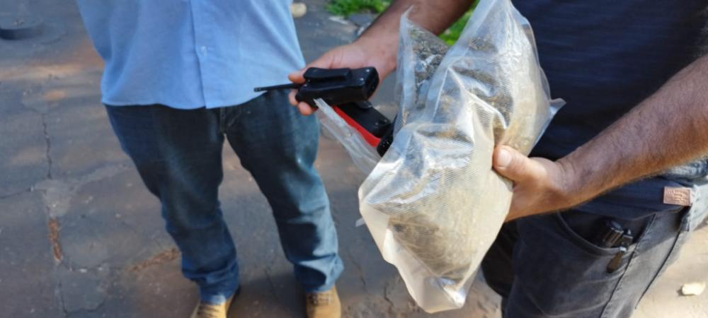 Droga apreendida durante a operação La Catedral; Foto: Sidnei Bronka/Ligado Na Notícia