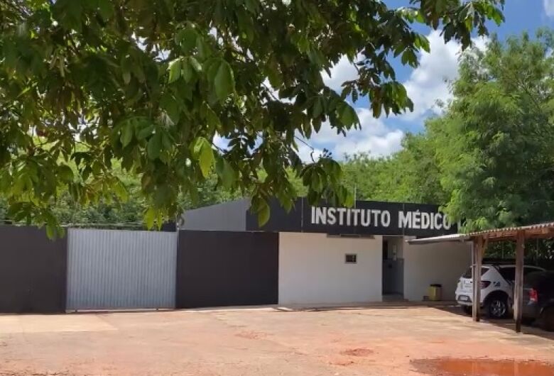 Bebê foi encaminhada ao IML - Crédito: Jardim MS News